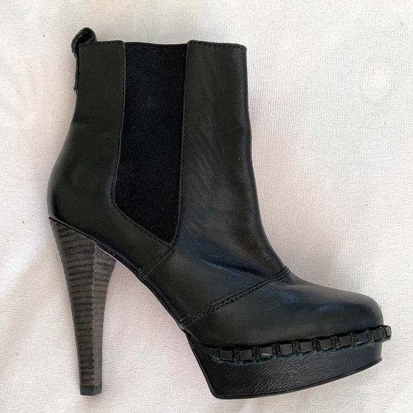 Hardcore RMK stiletto ankle boots.♠️Pull on, Elasticated ankles SIZE 7.5 - Picture 2 of 9